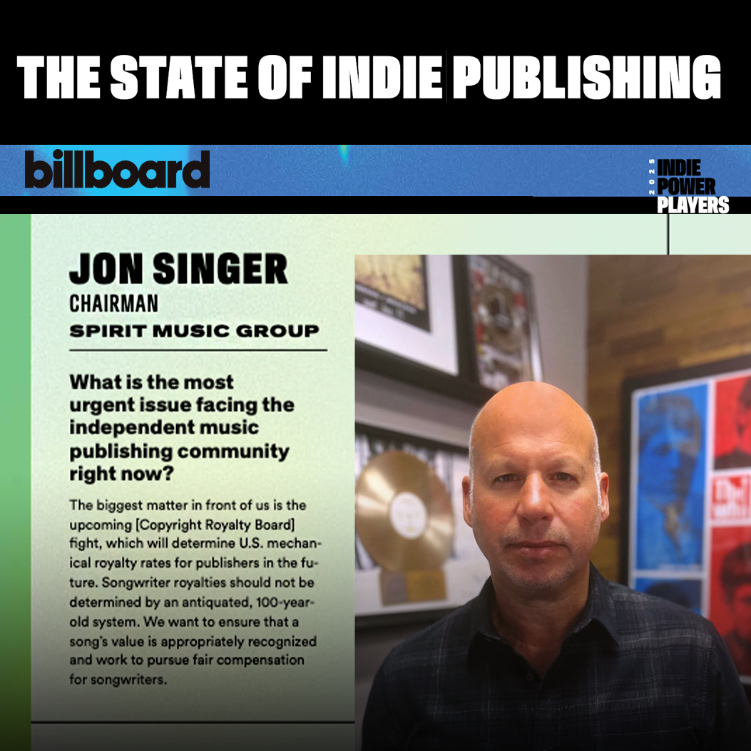 The Fight for Fair Compensation: Jon Singer Highlights Urgent Issues in Independent Music Publishing